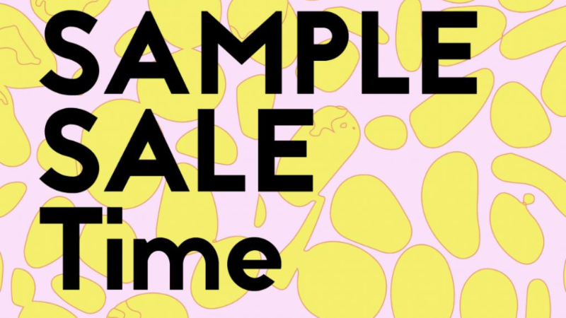 Sample sale——Shopaholic的天堂！